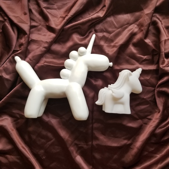 Koons Balloon Unicorn Inspired Art Decoration - Picture 1 of 4